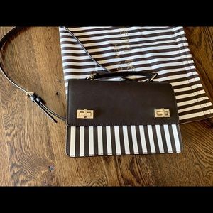 Henri Bendel West 57th Schoolbag  crossbody handbag